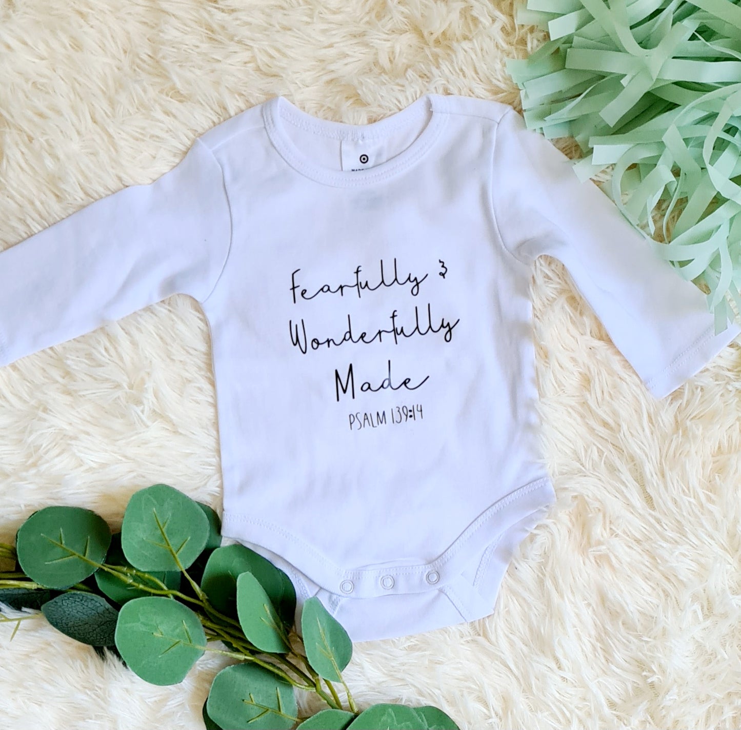 Fearfully and Wonderfully Made Onesie